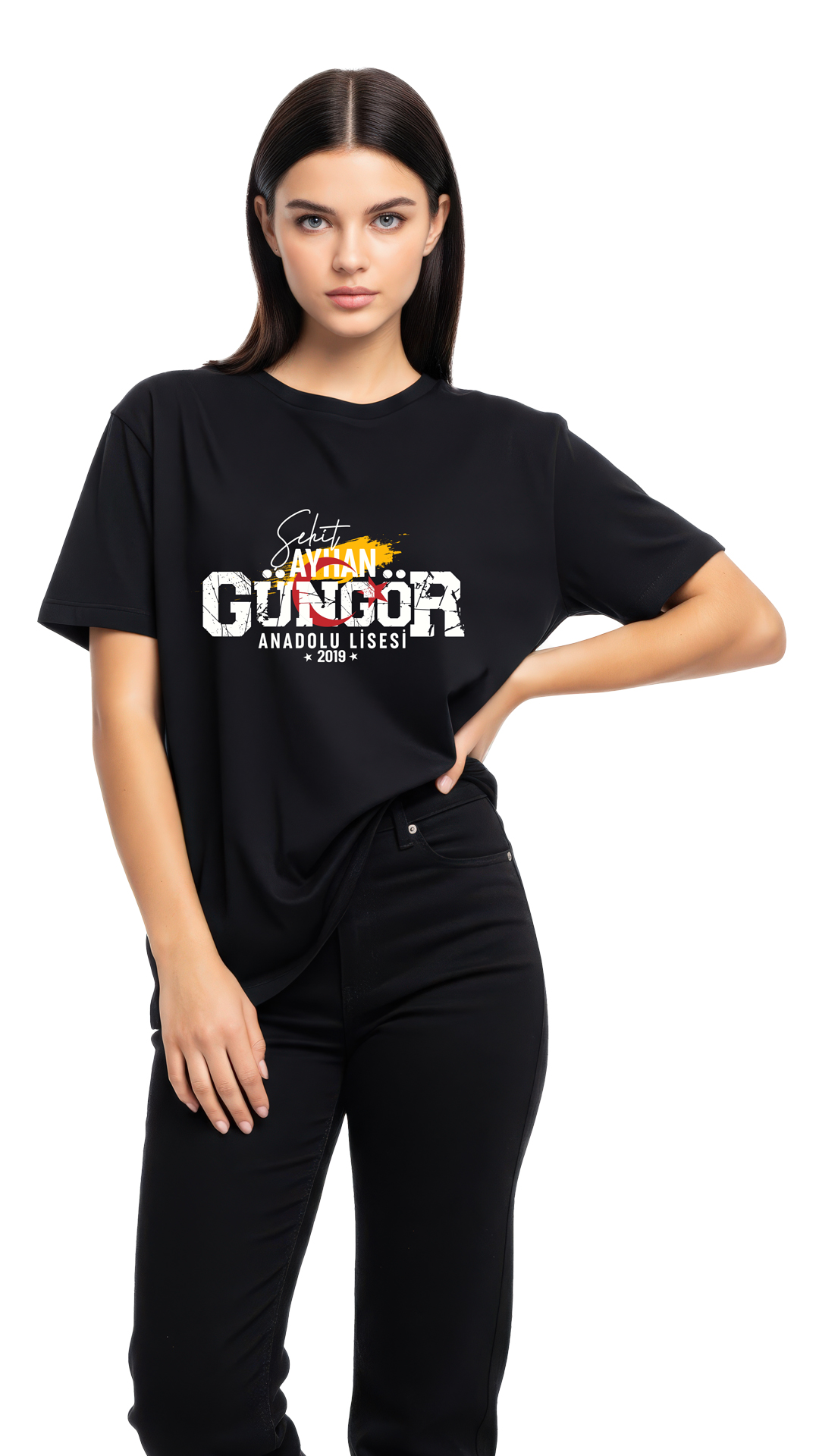 Resmi Şehit Ayhan Güngör Lise Tişörtü Satın Al